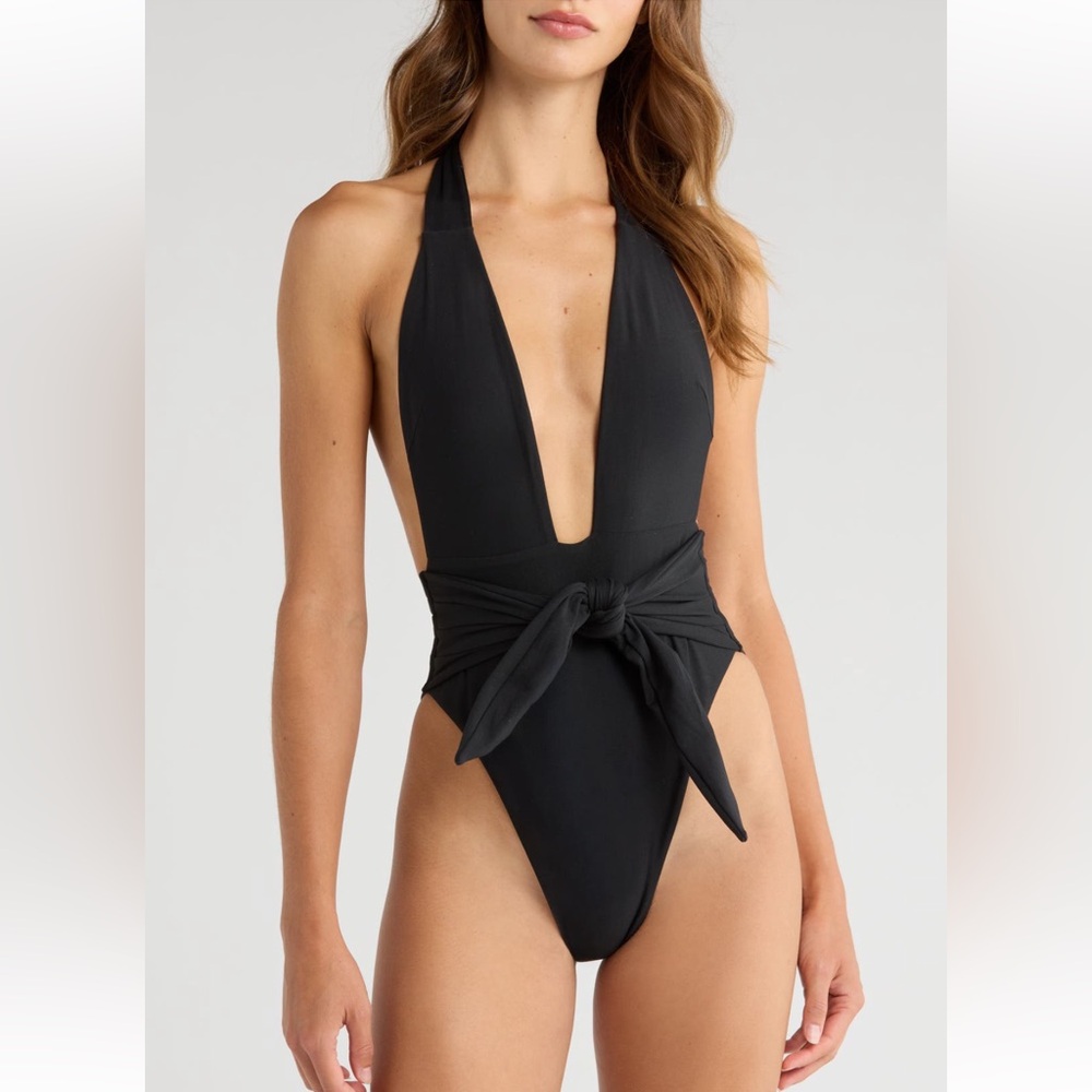 Montce Black One Piece Swimsuit
